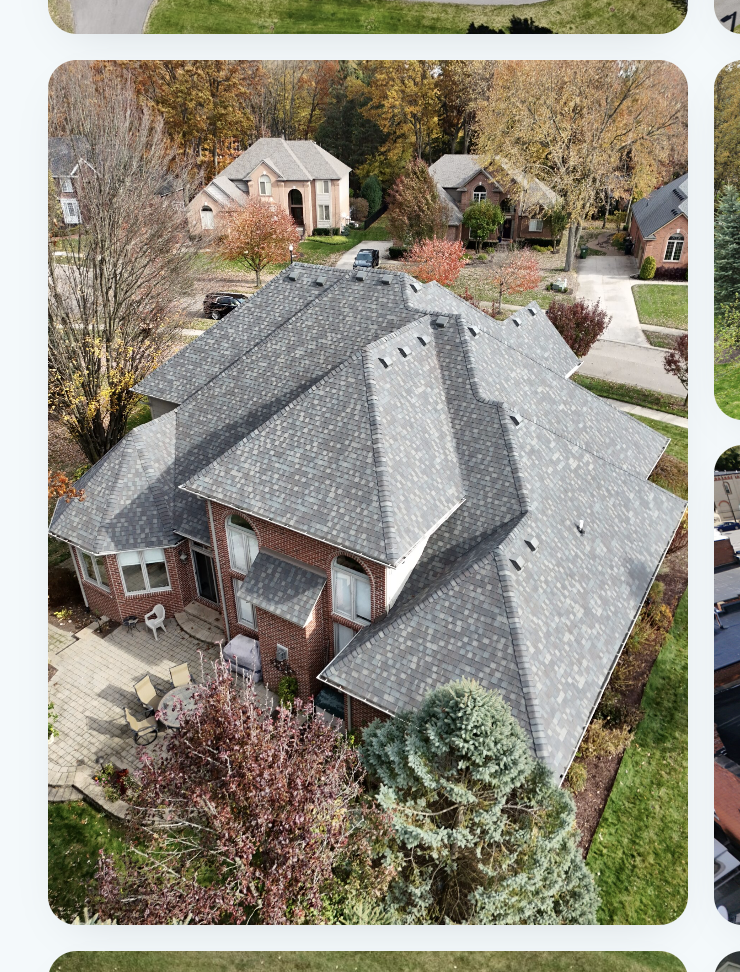 Roofcom roof replacement project in Metro Detroit