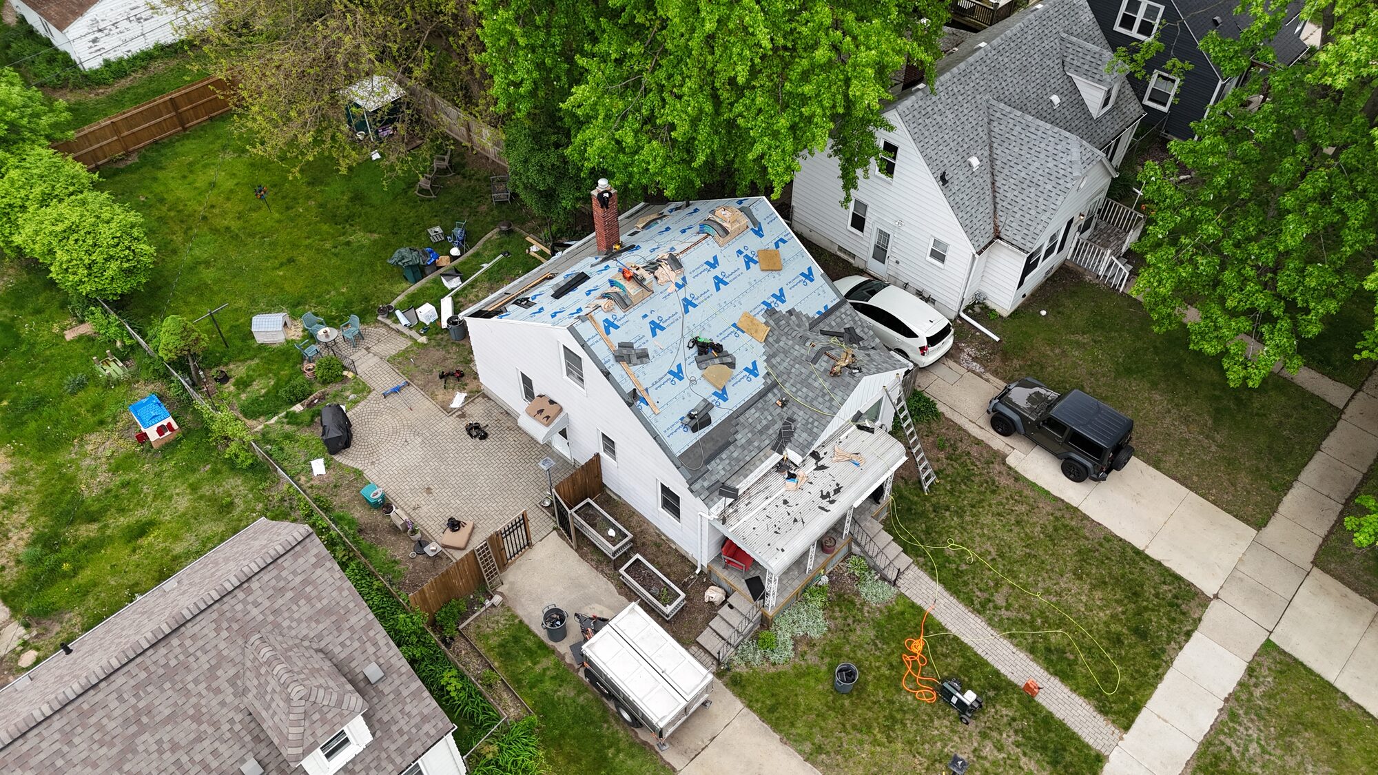 Residential roof replacement project in Metro Detroit, MI — Roofcom (#17)