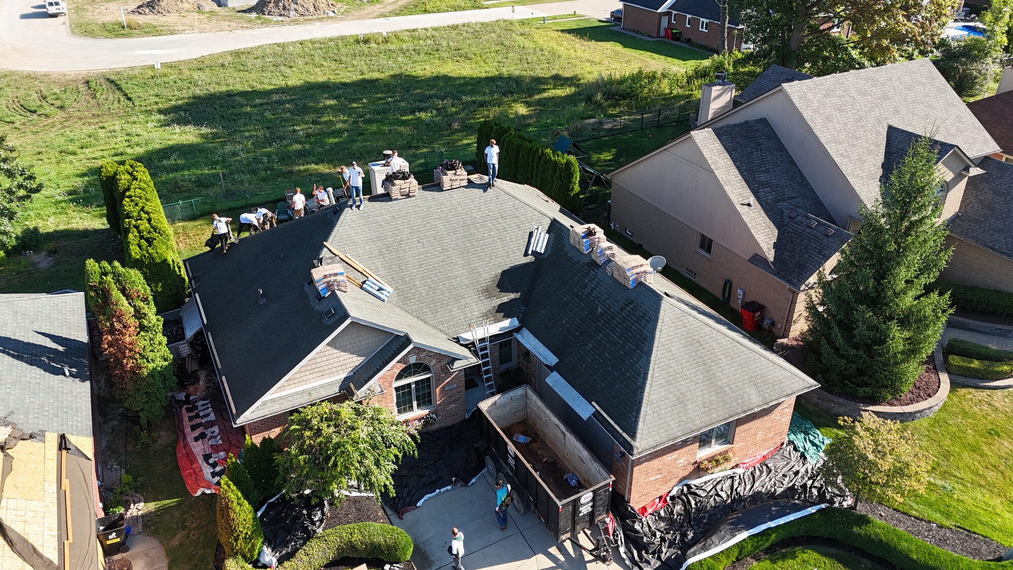 Residential roof replacement project in Metro Detroit, MI — Roofcom (#29)