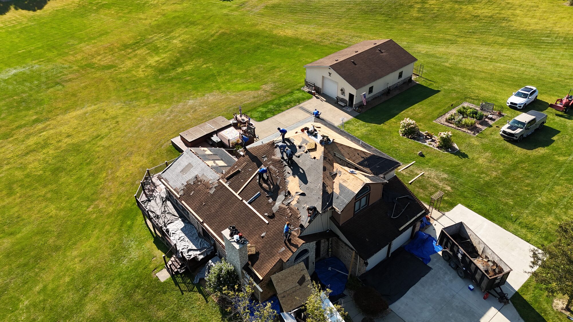 Residential roof replacement project in Metro Detroit, MI — Roofcom (#52)