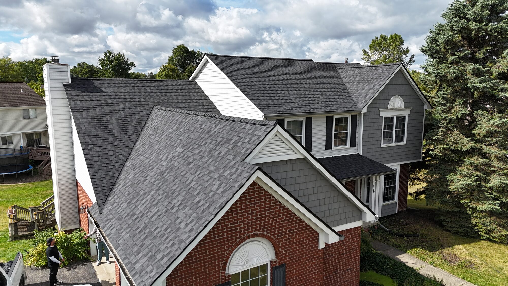 Residential roof replacement project in Metro Detroit, MI — Roofcom (#55)